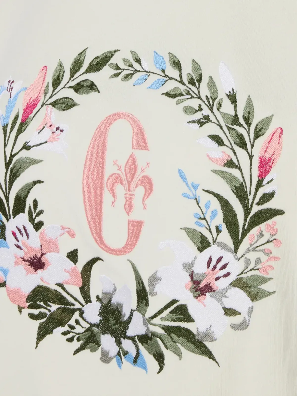 CONTE OF FLORENCE 花柄モチーフスウェット - 画像3