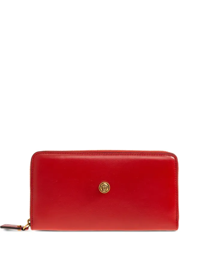 VERSACE Versace メダリオンジップウォレット レッドの商品画像