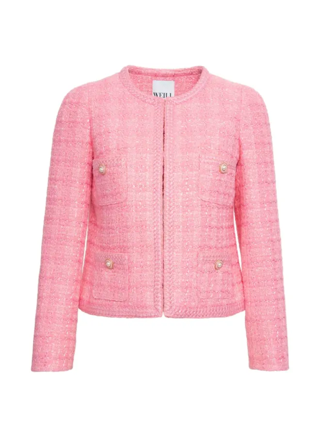 WEILL PARIS WEILL PARIS ツイードブレードジャケットの商品画像