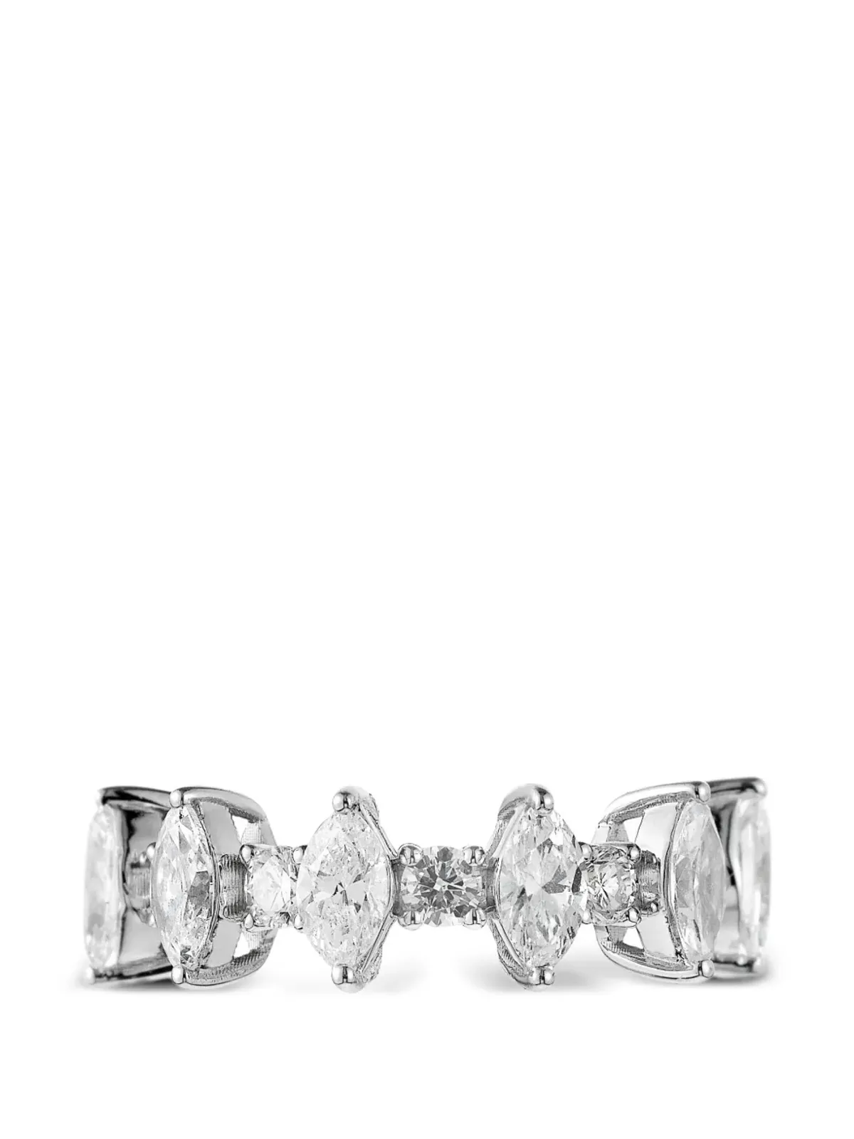 Yeprem Whisper diamond earcuff - Silver - 画像1