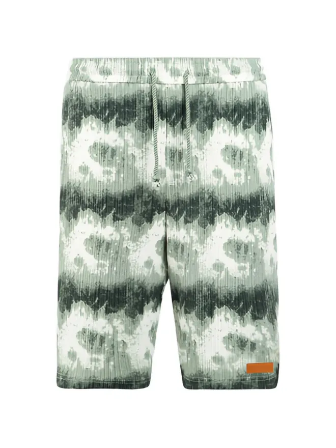 Maison hideout Maison hideout 雲柄ドローストリングショーツの商品画像