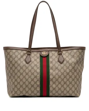 Gucci GG Supreme Ophidia トートバッグ - サムネイル1