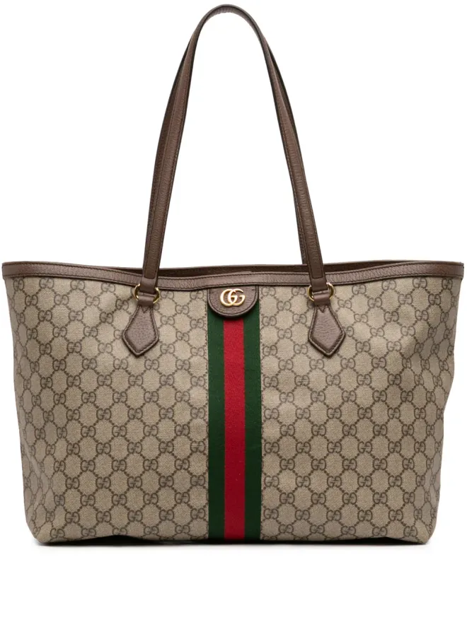Gucci Pre-Owned Gucci GG Supreme Ophidia トートバッグの商品画像