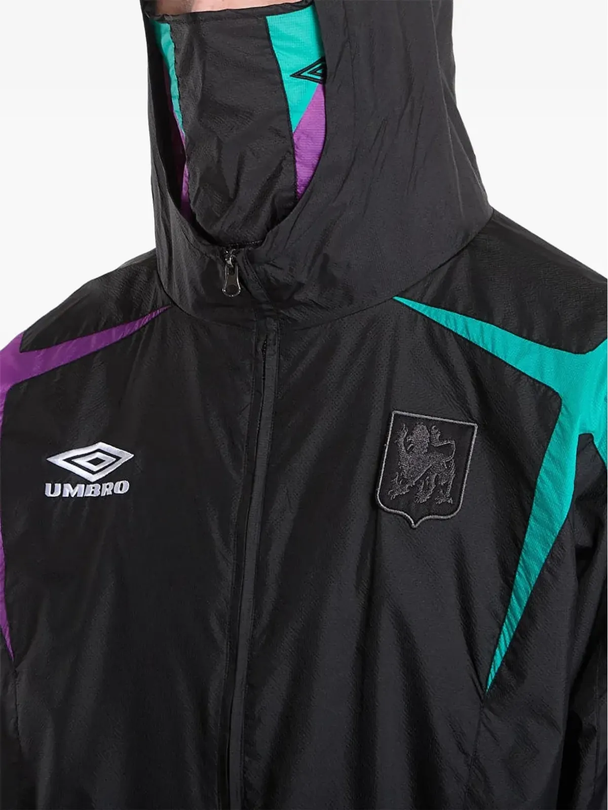 UMBRO ジェスター・マスクド・トラックジャケット ブラック - 画像5