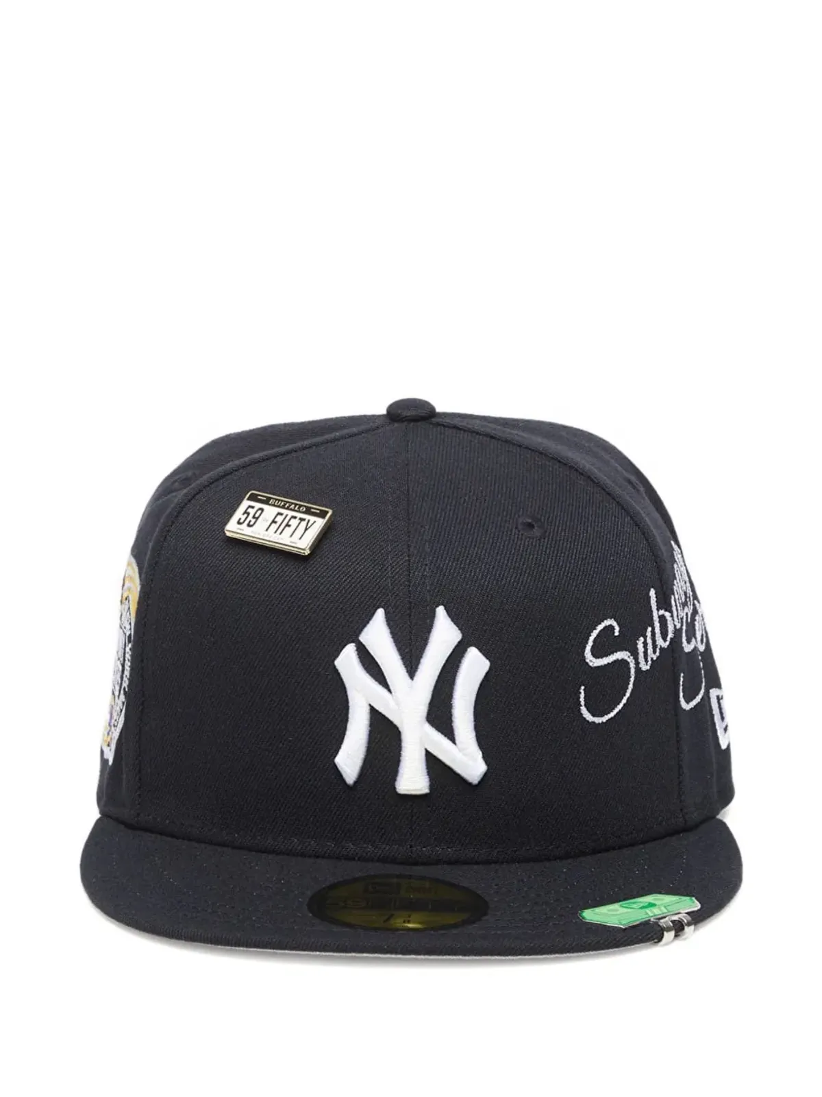 NEW ERA CAP New York 59FIFTY 刺繍ベースボールキャップ - 画像1