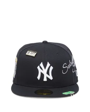 NEW ERA CAP New York 59FIFTY 刺繍ベースボールキャップ - サムネイル1