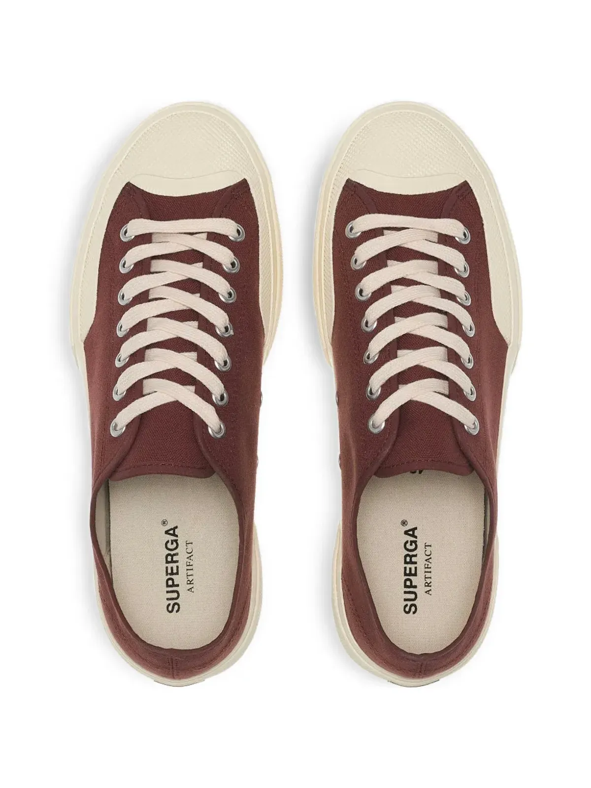 Superga 2432 Works キャンバススニーカー - 画像4