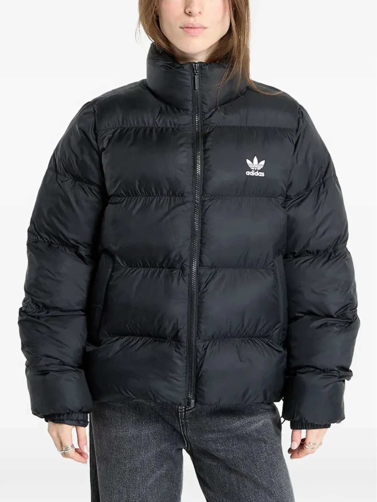 adidas アディカラー ショートダウンジャケット - 画像1