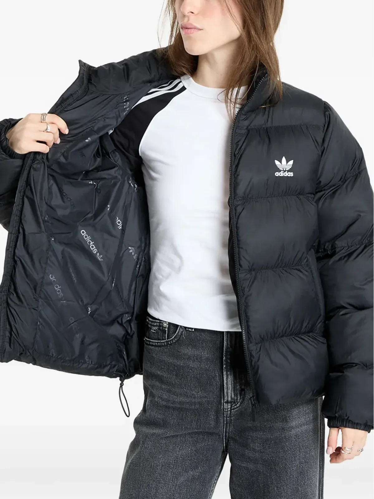 adidas アディカラー ショートダウンジャケット - 画像3