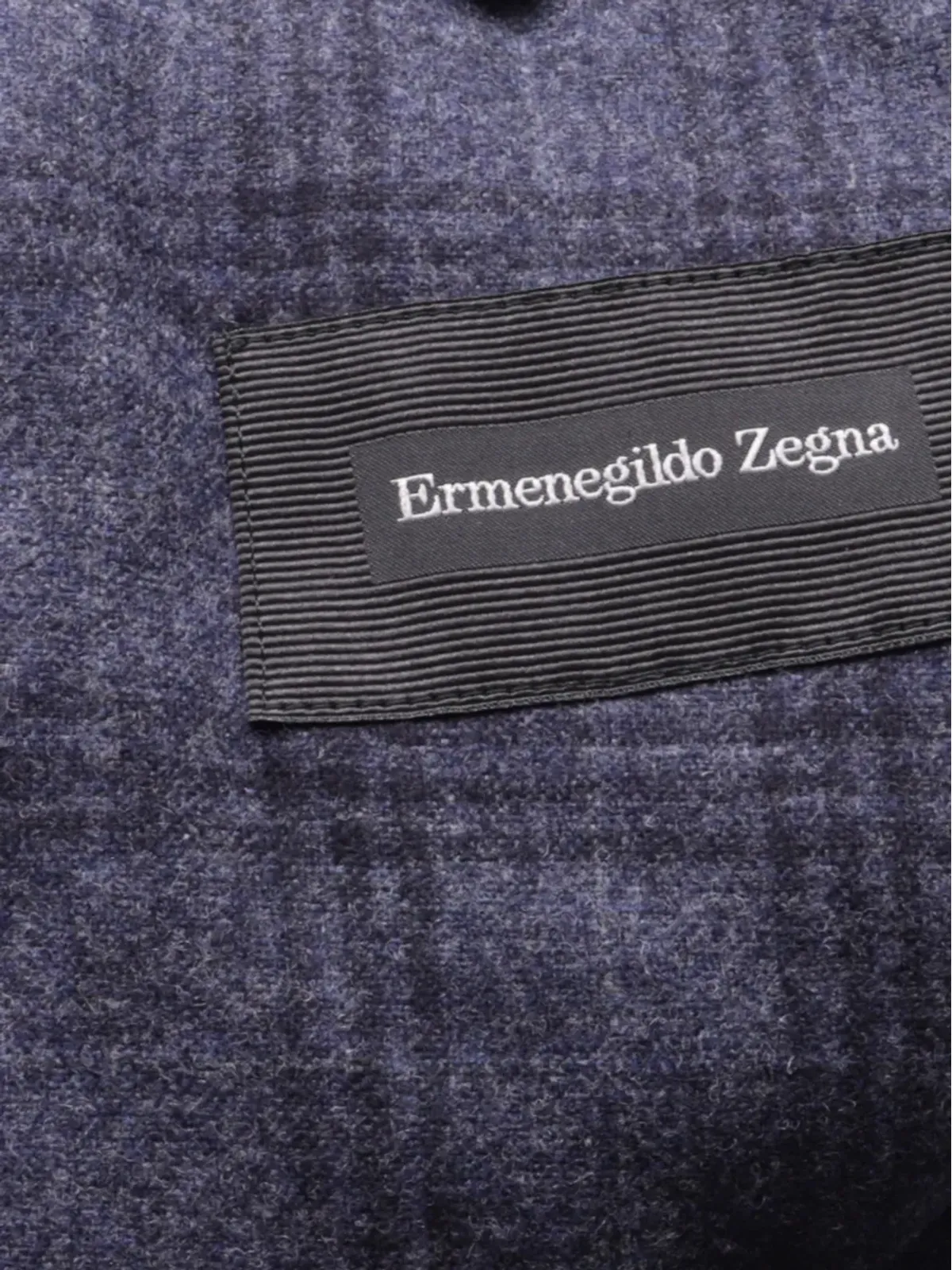 Ermenegildo Zegna Vintage チェック柄シングルブレストブレザー - 画像5