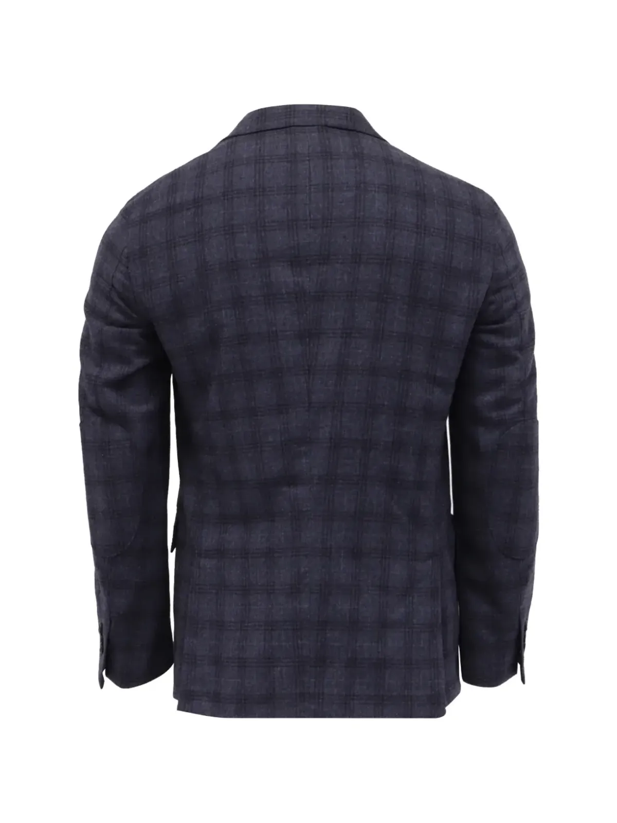 Ermenegildo Zegna Vintage チェック柄シングルブレストブレザー - 画像2