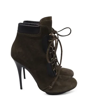 Giuseppe Zanotti Vintage ピープトゥ レースアップ アンクルブーツ - サムネイル1