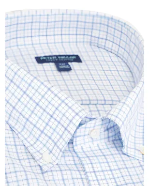 Peter Millar チェック柄 ポインテッドカラーシャツ - White - サムネイル2