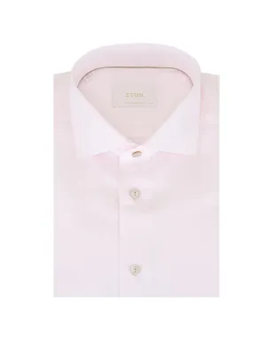 Eton スプレッドカラーシャツ ピンク - サムネイル1