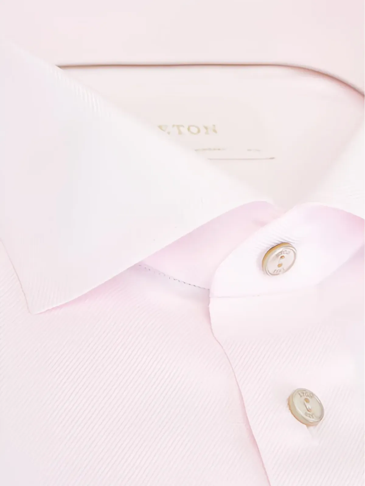Eton スプレッドカラーシャツ ピンク - 画像2
