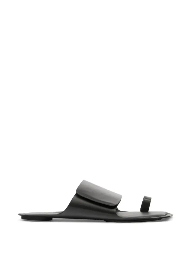 MM6 Maison Margiela MM6 Maison Margiela つま先ストラップ レザー サンダルの商品画像
