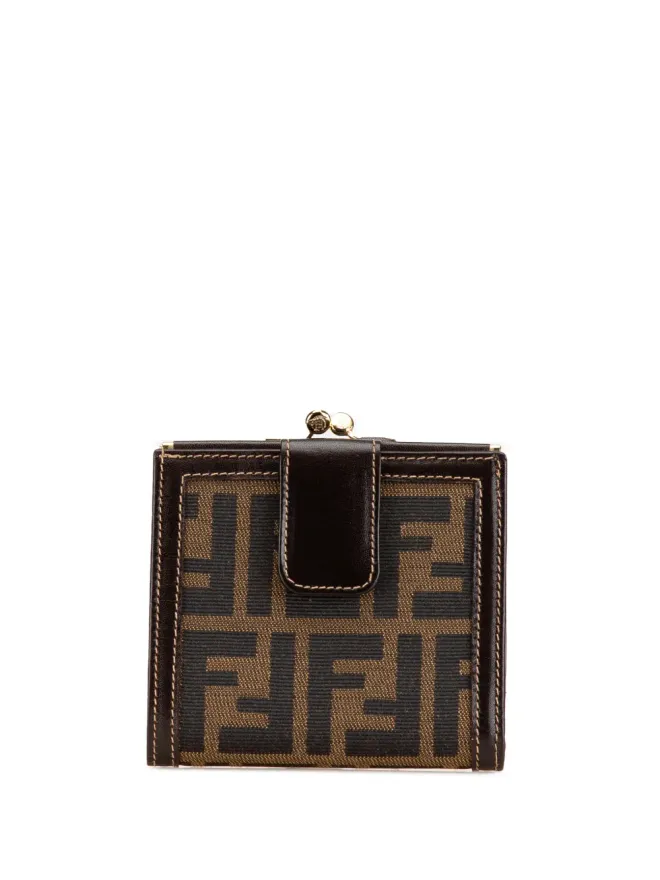 Fendi Pre-Owned Fendi Pre-Owned Zucca キャンバス 二つ折り財布の商品画像