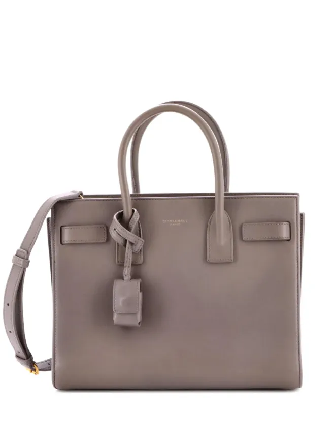 Saint Laurent Pre-Owned Saint Laurent ビンテージ Sac de Jour バッグ レザー ベビートート - Greyの商品画像