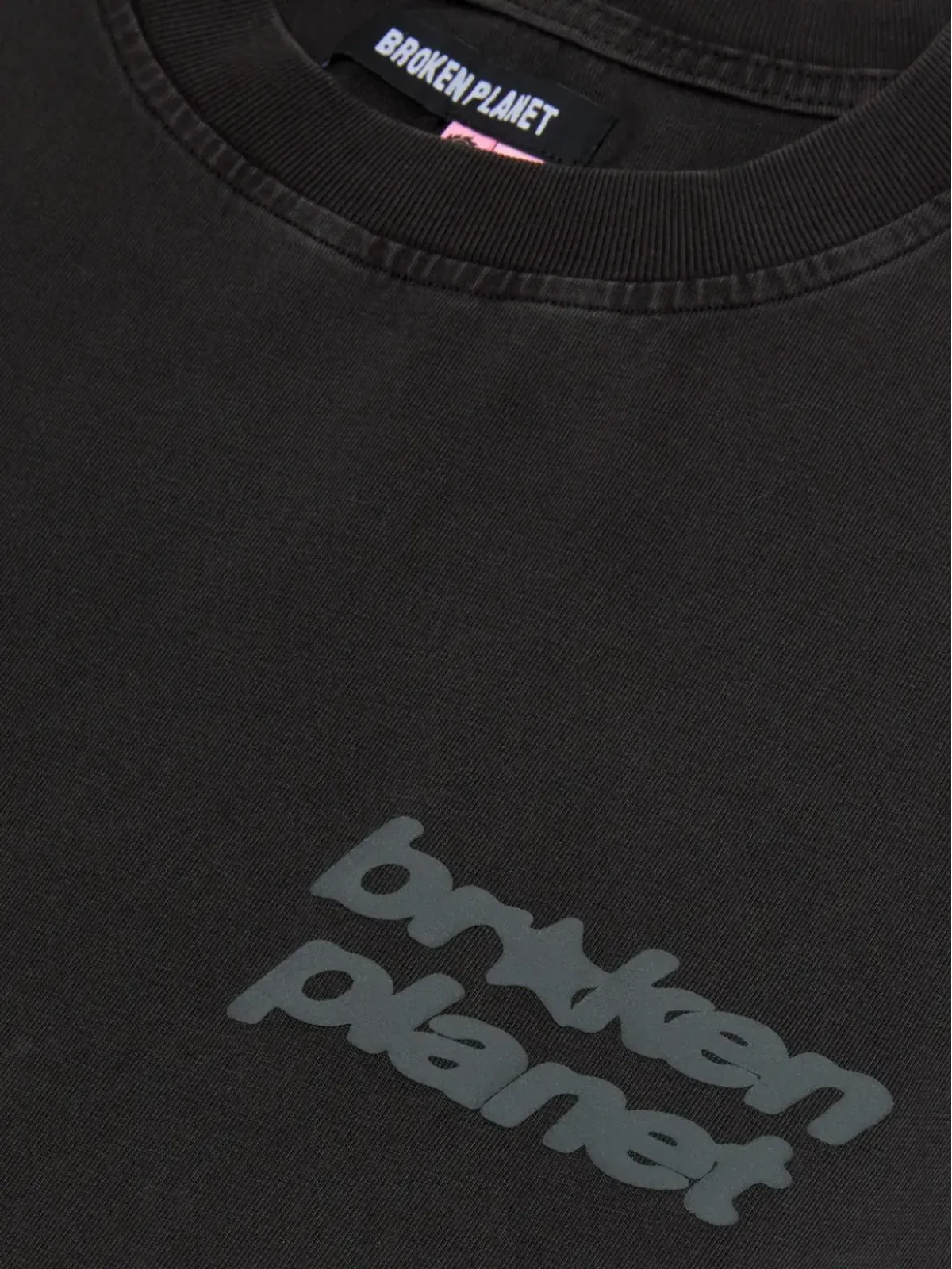 BROKEN PLANET Broken Planet ロゴTシャツ - Black - 画像2