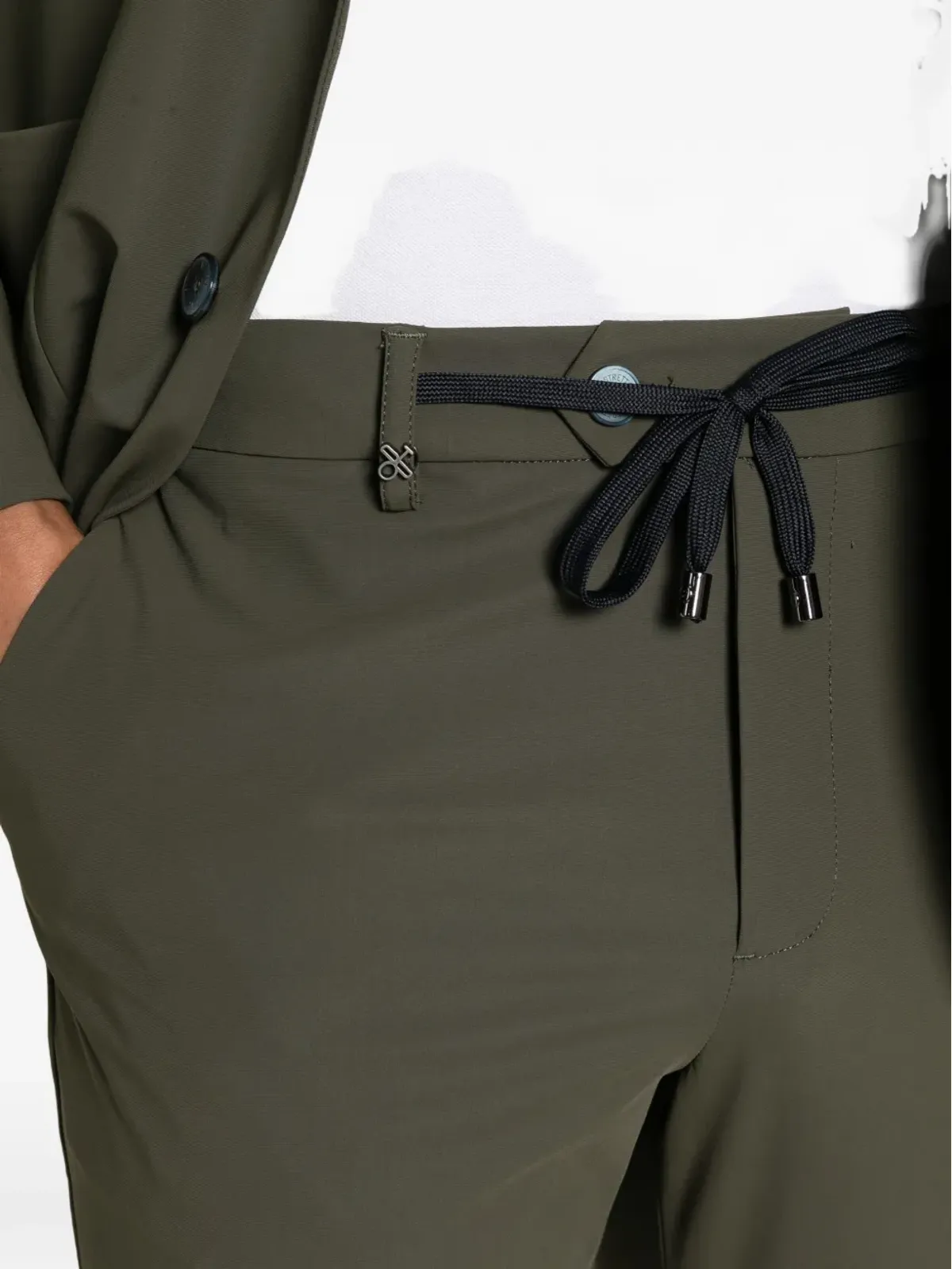 DISTRETTO 12 32 York T. Active drawstring trousers - 画像5