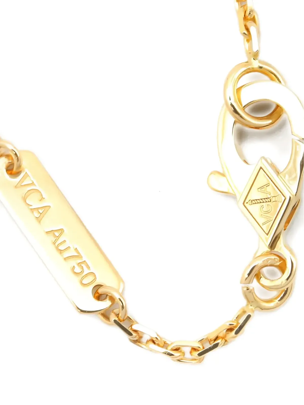 Van Cleef & Arpels Pre-Owned アルハンブラ マザーオブパール ネックレス - 画像3