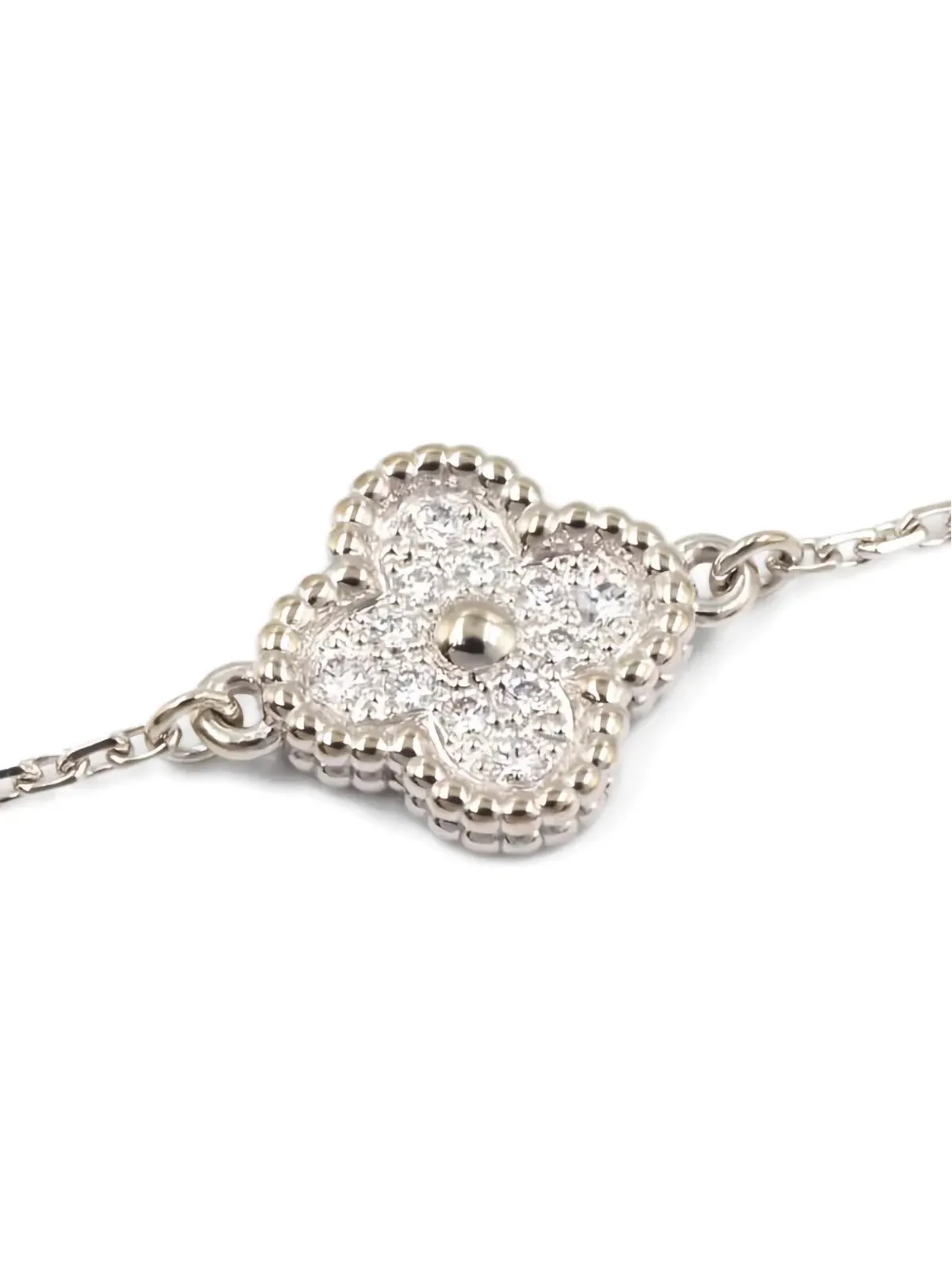 Van Cleef & Arpels アルハンブラ ダイヤモンド ブレスレット（ビンテージ） - 画像5