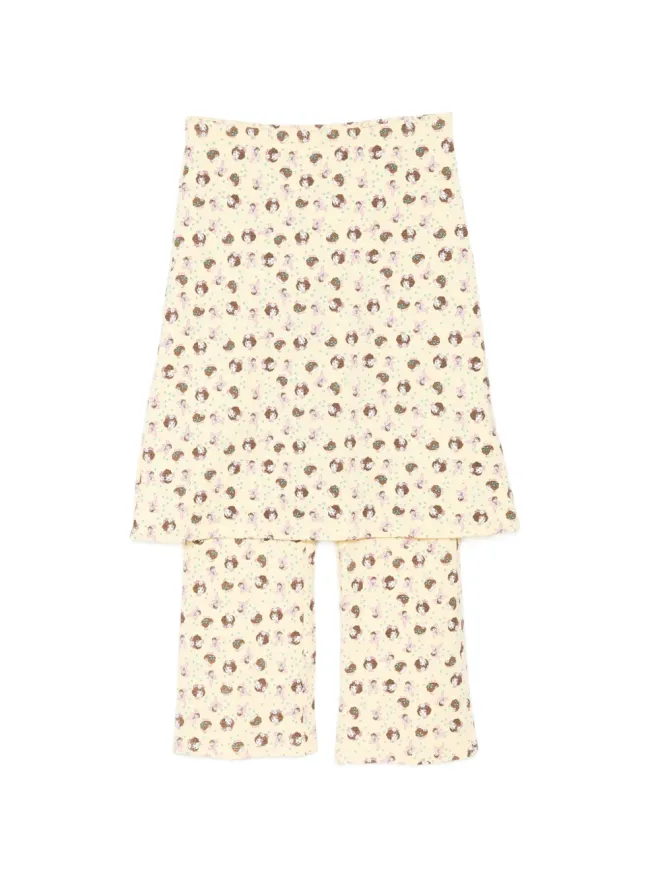 Ashley Williams Ashley Williams Bedtime trousers - Yellowの商品画像