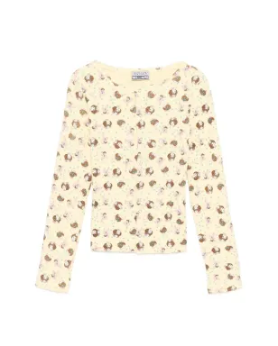 Ashley Williams Girl Baby jacket - Yellow - サムネイル1