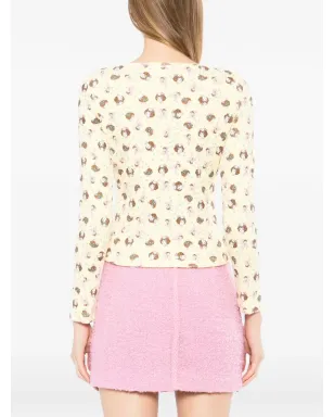Ashley Williams Girl Baby jacket - Yellow - サムネイル4