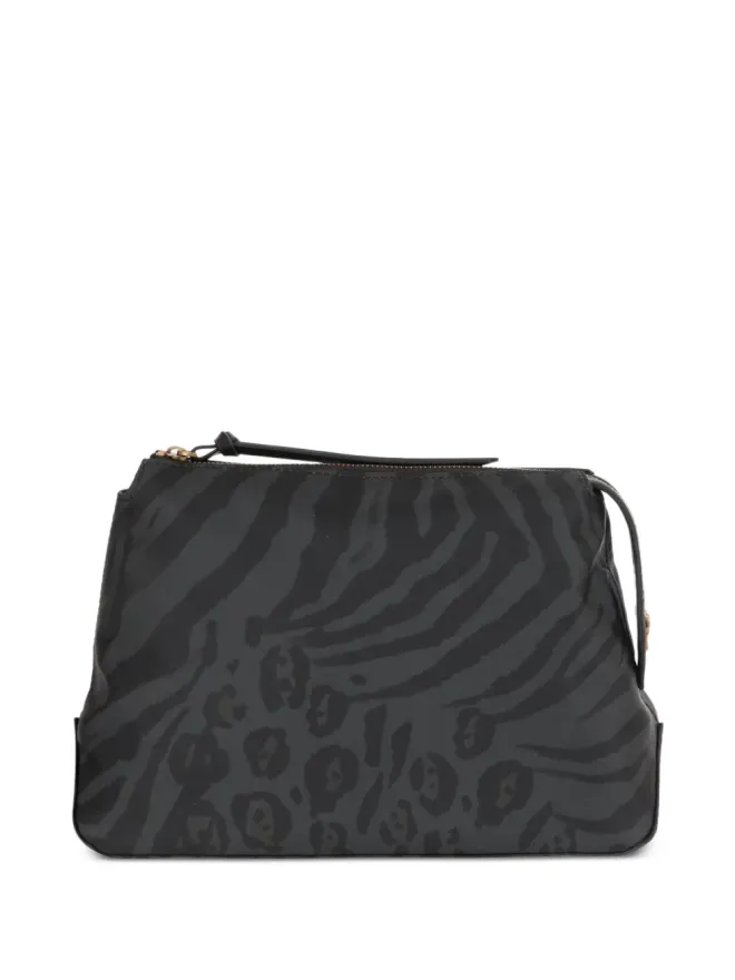 PINKO PINKO アニマルプリントジップ付きメイクアップバッグの商品画像