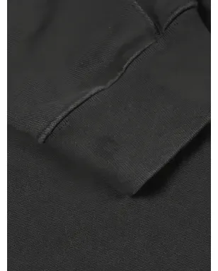 Maison Martin Margiela ビンテージ 1910年代刺繍入りプルオーバーフーディ - ブラック - サムネイル3