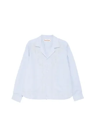 Baziszt Mord フローラル刺繍シャツ - サムネイル1