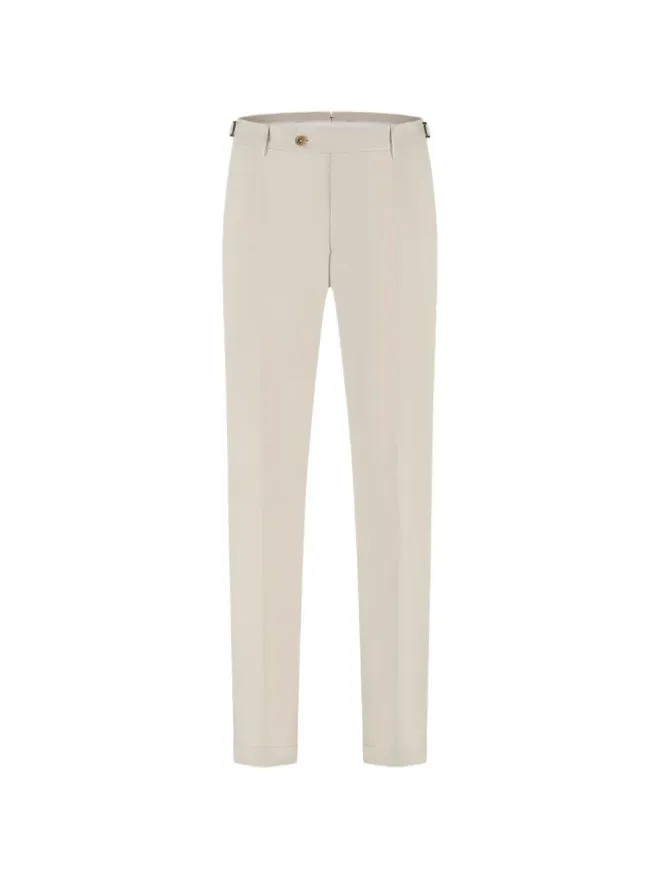 Berwich Berwich ジップファスナー付き テーラードパンツ - ベージュの商品画像