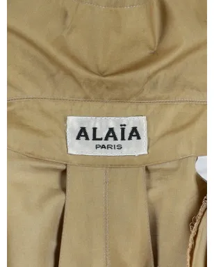 Alaïa Pre-Owned ベルト付きコート - サムネイル5