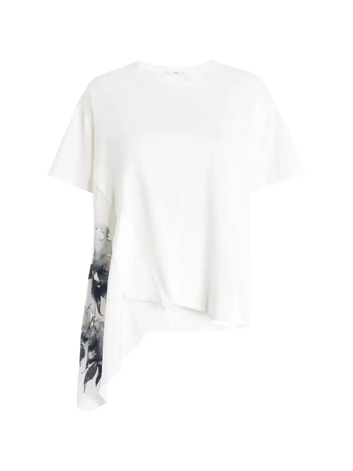 High レガッタ花柄プリントTシャツ - 画像1