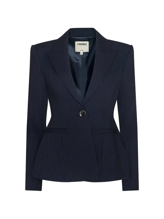 L'AGENCE L'Agence Therese ピンストライプブレザーの商品画像