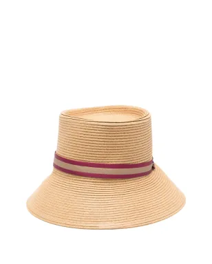 Borsalino Beatrice braided ribbon hat - Neutrals - サムネイル2