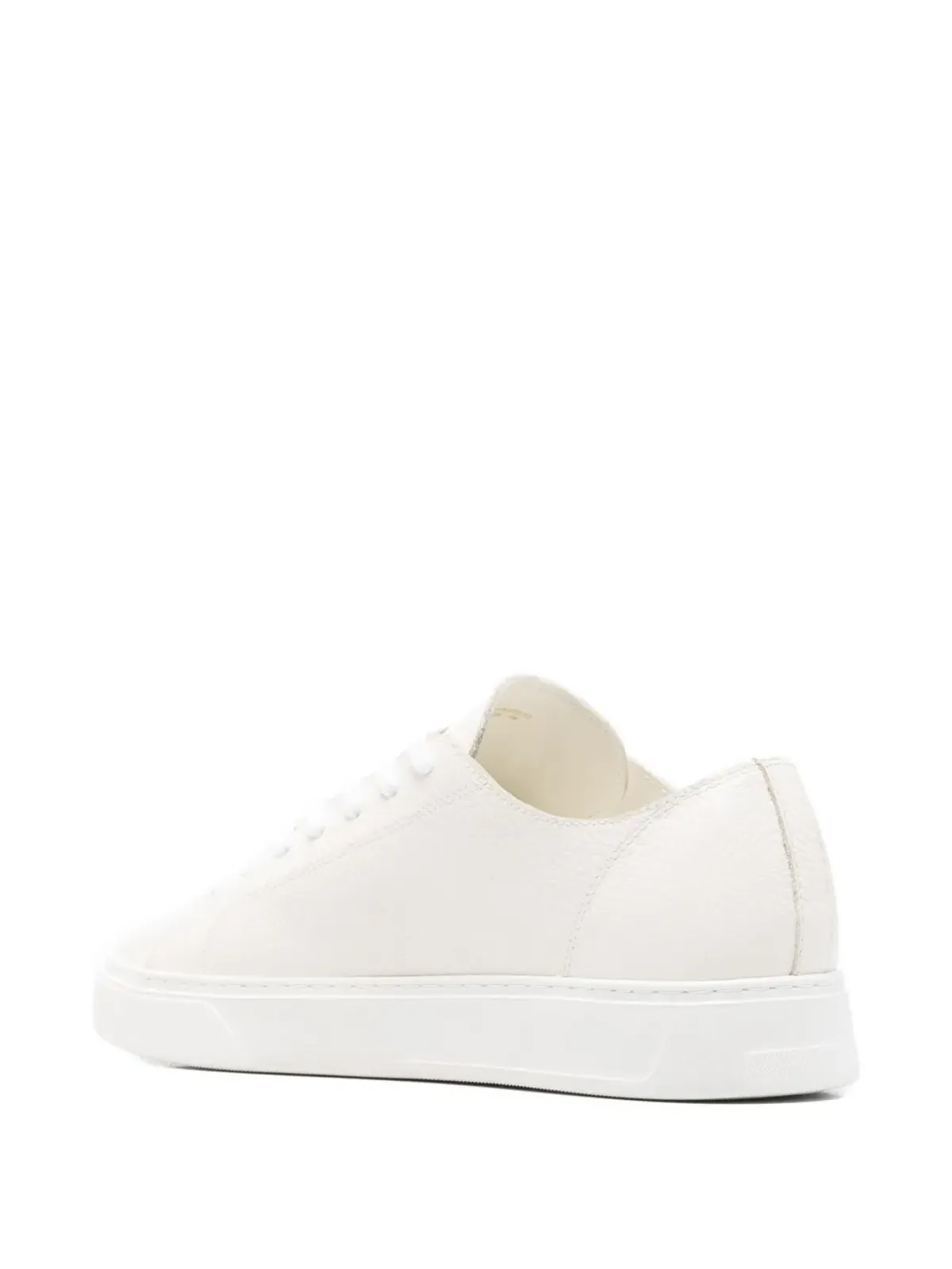 Crime London レースアップ レザー スニーカー - White - 画像3