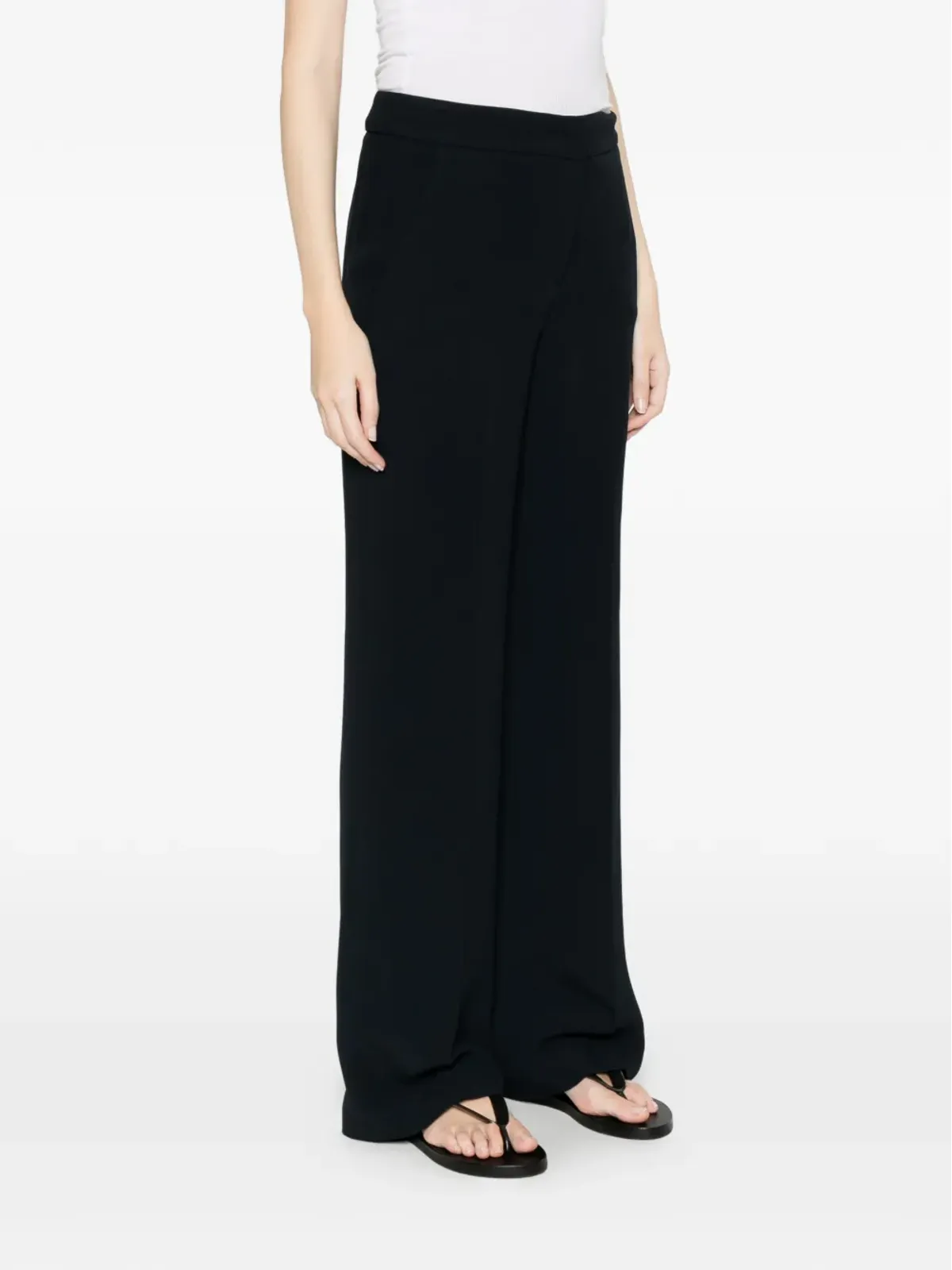 Via Masini 80 Via Salizada straight trousers - Blue - 画像3