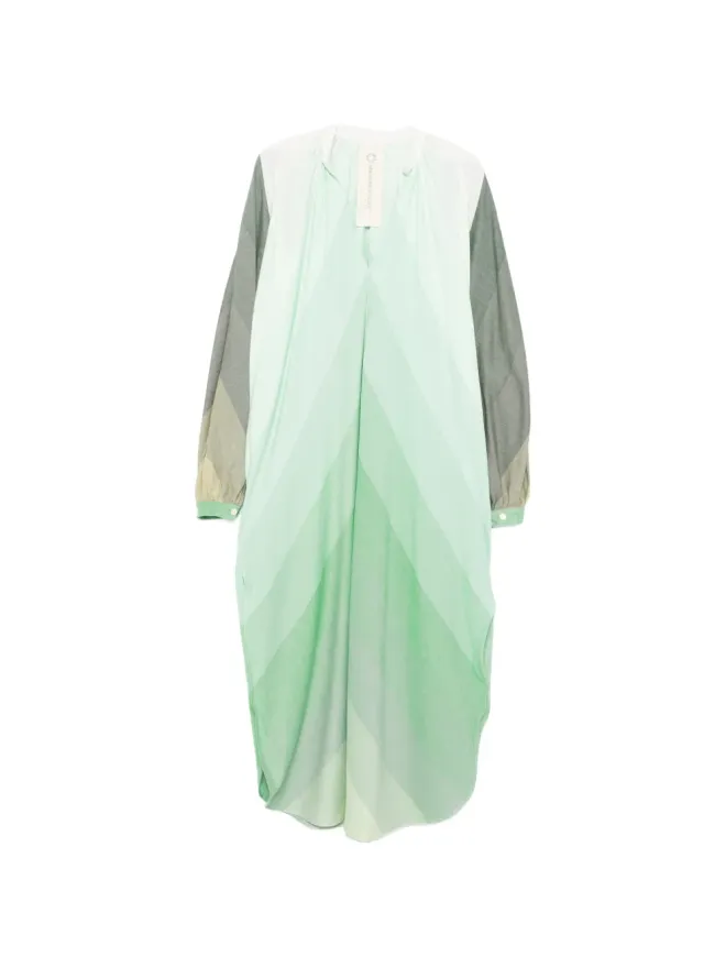 MARRAKSHI LIFE Marrakshi Life ストライプ柄長袖マキシドレスの商品画像