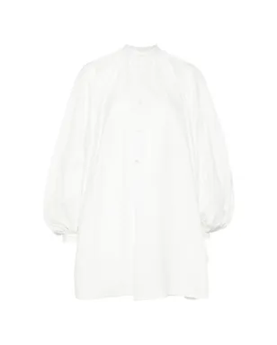 Marrakshi Life 風船袖ドレス - White - サムネイル1