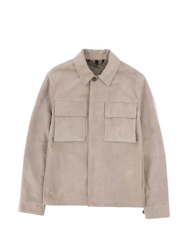Belstaff Belstaff レザーシャツジャケットの商品画像
