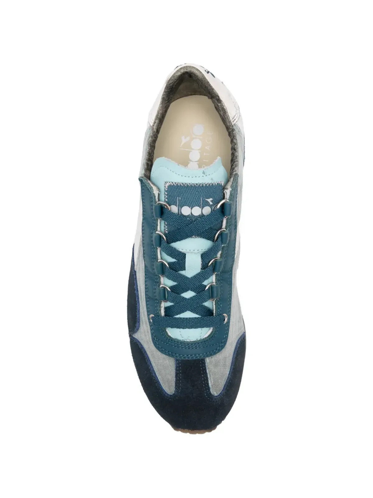 Diadora Equipe insignia ブルー レザー スニーカー - 画像4
