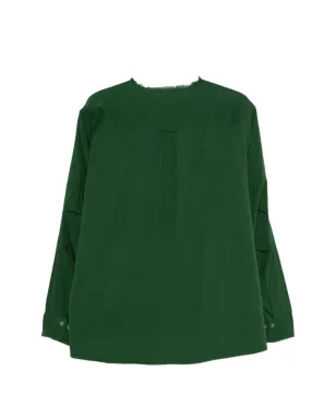 Baziszt Corniche pocket shirt - Green - サムネイル2