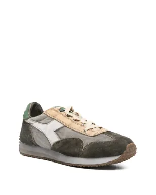 Diadora Equipe ベージュ レザー スニーカー - サムネイル2