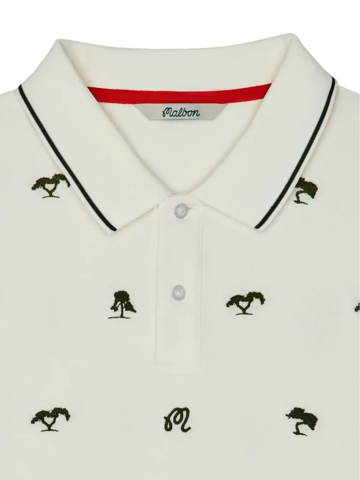 Malbon Golf Torrey Pines ポロシャツ - 画像2