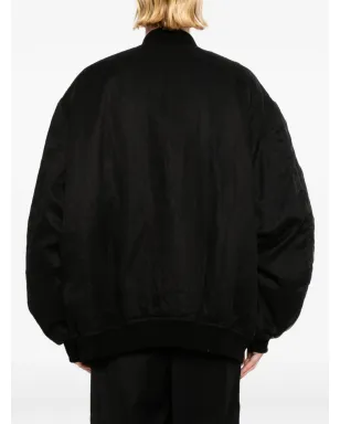 A Diciannoveventitre ロゴパッチ ボンバージャケット - サムネイル4