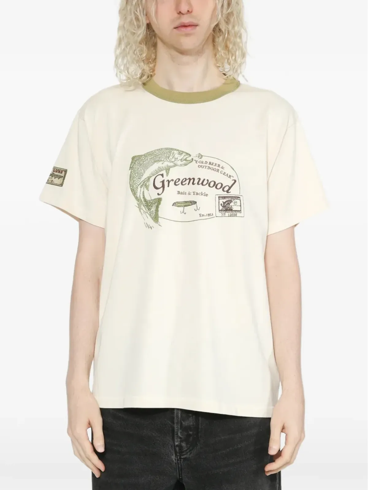 Samuel Zelig Trail Tee リンガーTシャツ - 画像2