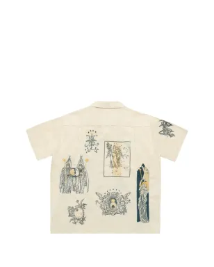 Samuel Zelig ラ・ルナ キャンプシャツ - サムネイル4