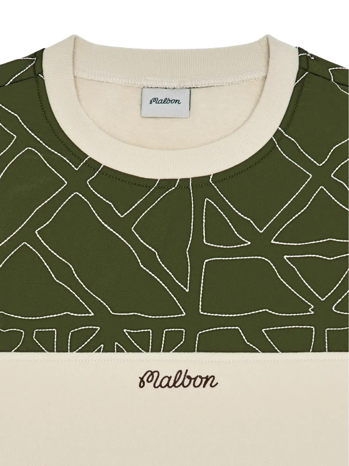 Malbon Golf Tierra Crewneck sweater - Neutrals - 画像2